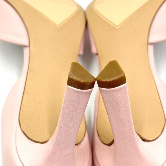 Franco Sarto Womens Size 6 Trix Pink Leather D'Orsay Point Toe Heels Pumps Shoes - Picture 11 of 13